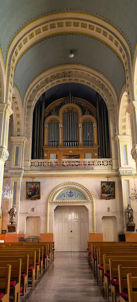 管风琴图片-天津西开教堂的管风琴
